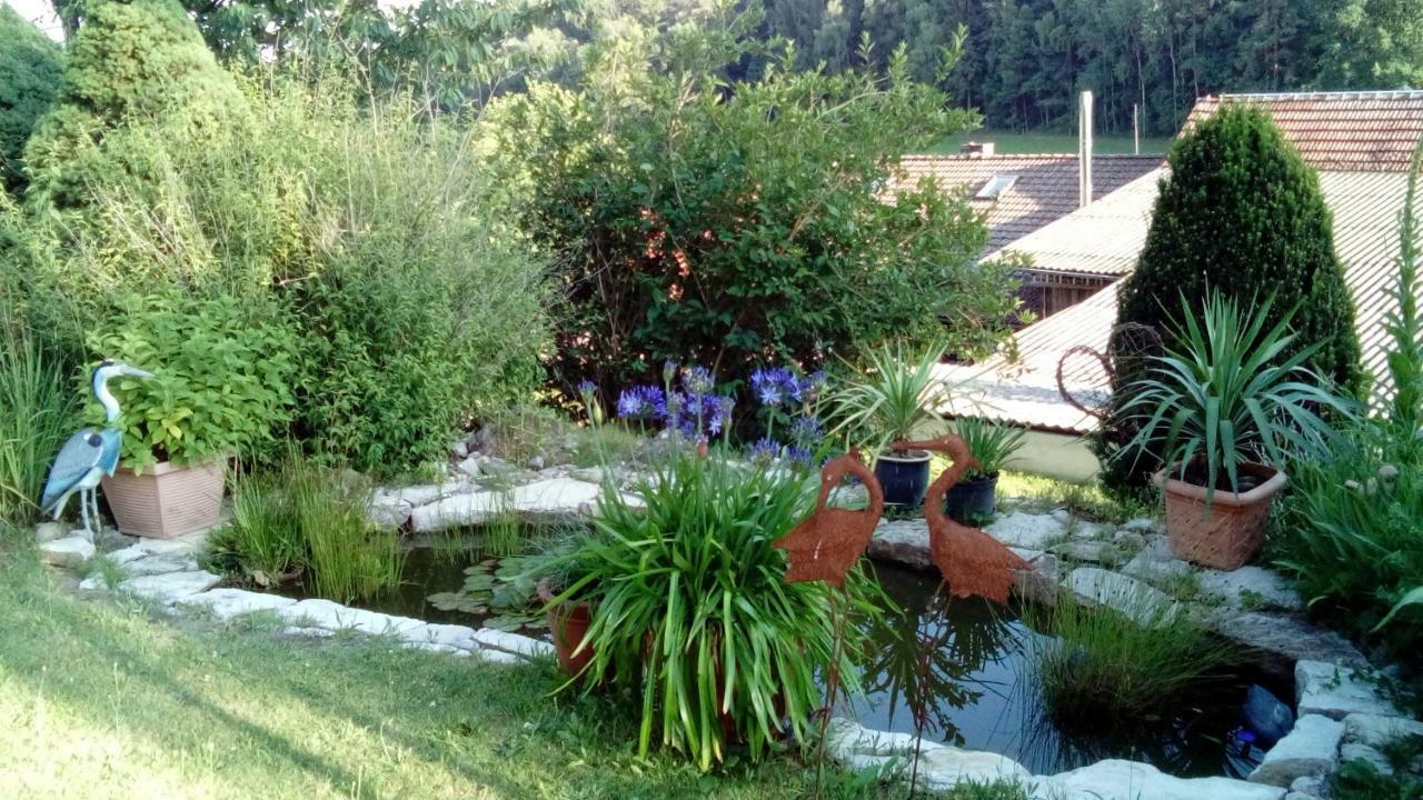Apartment Mit Gartenblick Eckersdorf Eksteriør bilde