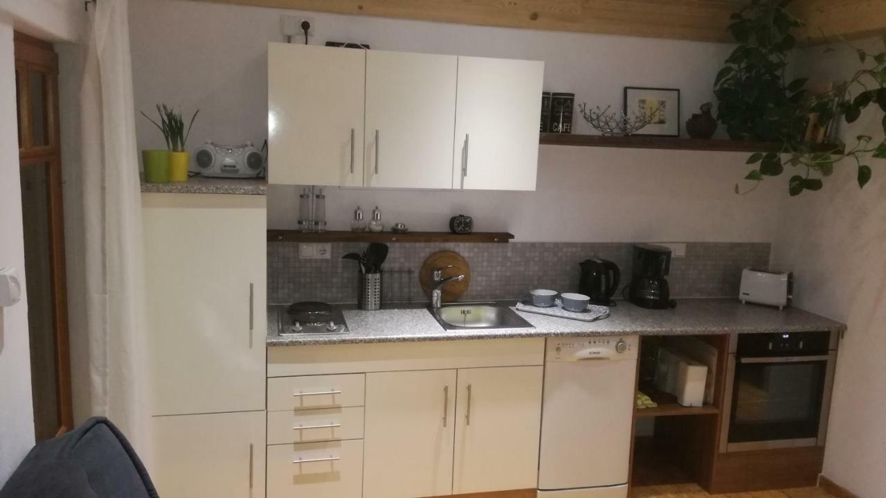 Apartment Mit Gartenblick Eckersdorf Eksteriør bilde