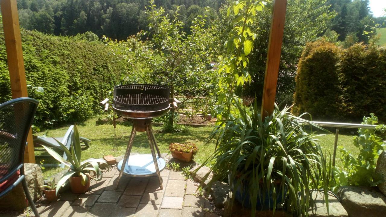 Apartment Mit Gartenblick Eckersdorf Eksteriør bilde