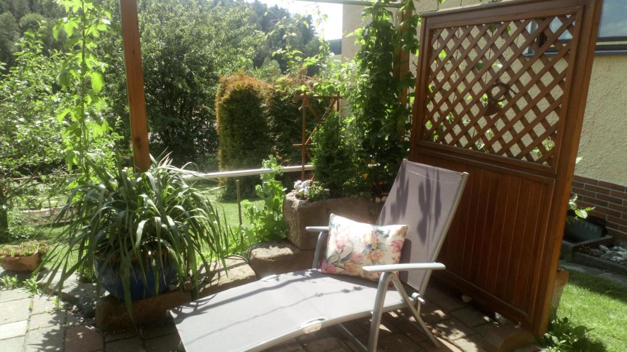 Apartment Mit Gartenblick Eckersdorf Eksteriør bilde